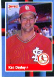 1988 Donruss Baseball Cards    357     Ken Dayley